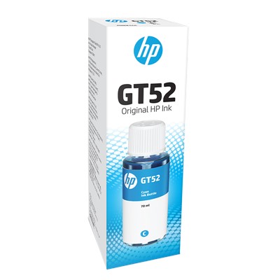 惠普hp原裝GT51墨盒GT52青色墨水gt5810gt5820tank410 310 319 511 （8000頁(yè)）